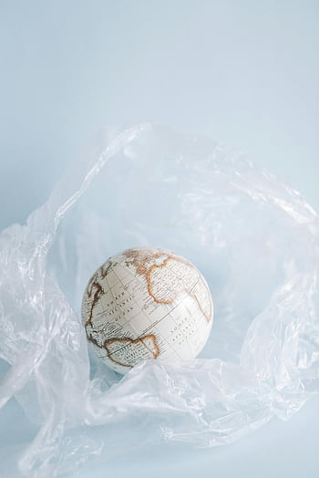 globe, plastic, pollution, environmental concerns, conceptual image, wrapped globe, plastic waste, earth, planet, environmental issues, plastic pollution