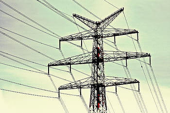 elektřina, elektřina pylon, přenosová věž, elektrické věže, pod napětím, Napájení, energie, technologie, co2, strom, Blesk