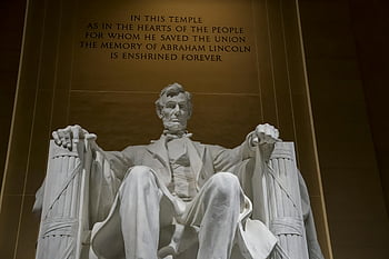 Lincolnův památník, abraham lincoln socha, Washington DC, Kultovní socha, Socha pamětní socha Lincoln, Abraham Lincoln, pamětní, historické památky, americká historie, národní památka, Sedící Lincoln