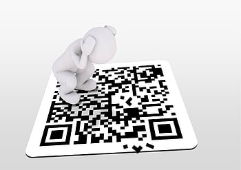 qr Code, puzzle, miniature Figures, squares, digital, 3d, masculine, barcode, figure, code, encryption