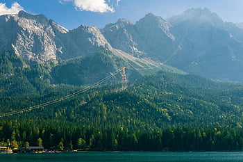 Γερμανία, eibsee, λίμνη, βουνά, Βαυαρία, της φύσης, νερό, χώρες, διάθεση, αλπικός, ειδυλλιακός