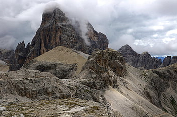 dolomity, zwölferkofel, sexuální dolomity, Jižní Tyrolsko, summitu, trentino, Itálie, Alpy, krajina, scénický