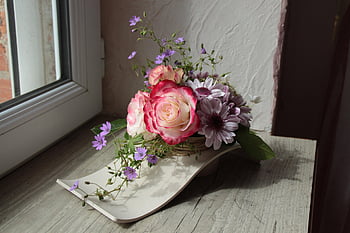 Blume, Blumen Hintergrund, florale Komposition, Blumenstrauß, Strauß Blumen, Rosa, ländlich, Schaffung, Blumentapete, schöne Blumen, Zusammensetzung