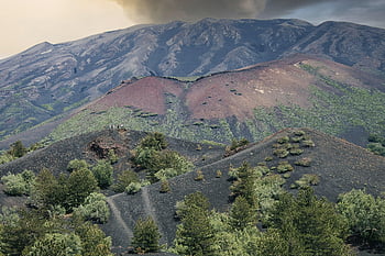 mount Etna, sicily, volcano, lava Rocks, volcanic Rocks, crater, crater Rim, etna