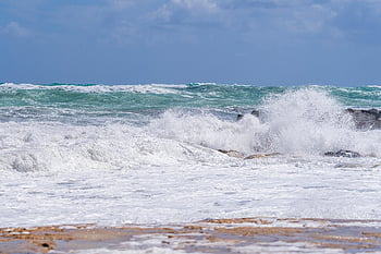 海、 海洋、 波、 ビーチ、 自然、 水、 しぶき、 液体