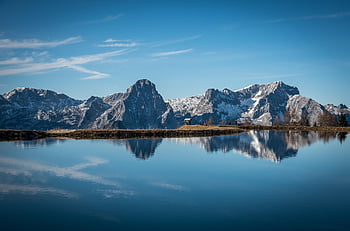lago, riflessione, montagne, acqua, riflesso d'acqua, alpino, Alpi, catena montuosa, scenario, campagna, natura