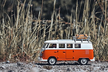 vintage Bus, model Car, volkswagen, toy Car, vw, automobile, vehicle, antique Car, playmobil