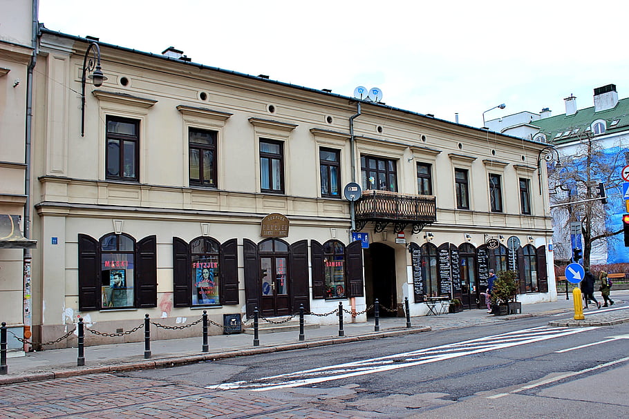 Warsaw, Poland, Stara Praga, Ząbkowska Street, historic building, cultural melting pot, World War II, authentic neighborhood, European architecture, street scene, urban life