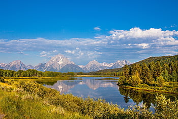 grand teton, lago, Parco Nazionale di Yellowstone, Wyoming, Parco Nazionale, paesaggio, natura, montagne, vista panoramica, Yellowstone, nannapaneni