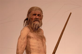 ötzi, μουσείο, bolzano, ΕΠΟΧΗ του λιθου, φιγούρα, ανοικοδόμηση, πιστό αντίγραφο, νότιο-τιρόλ