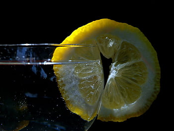 limonáda, soda, napít se, plátek, sklenka, nápoj, citrón, ovoce, čerstvý