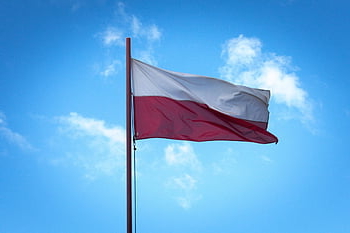 vlajka, polská vlajka, vlajkový sloup, bílá a červená vlajka, Polsko, symbol, patriotismus, národnost, Zvyšování vlajky