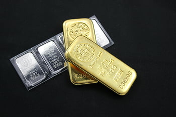 gold bars, platinum bars, close-up photo, wealth, investment potential, precious metals, gold investment, platinum investment, high-value assets, bullion bars, financial security