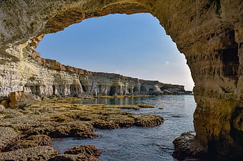 sea Caves, rock Formations, ocean, sea, coast, seashore, shore, rocky Shore, rocky Coast, nature, cliffs