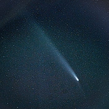 kometa, C/2023 A3, Tsuchinshan Atlas, astrofotografie, Sequator, Přesunout pohyb, kočovník, sledovány, skládaný, noční obloha, hvězd