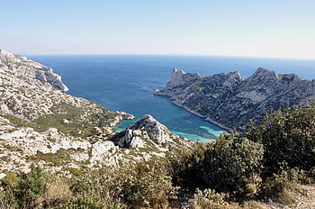 Marseille, Francie, calanque, moře, středomoří, krajina, pobřeží, Příroda, nebe, relaxovat, uklidnit