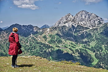 manzara, görünüm, alp, dağlar, peyzaj, doğa, panorama, perspektif, çevre