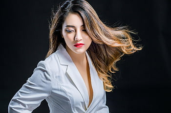white Suit, woman, fashion, portrait, model, suit, beauty, girl, young Woman, pose, beautiful