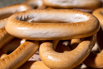 essiccazione, bagel, incolla i prodotti, confetteria, nutrizione, cibo, cucina