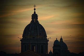 vatican, basilica, saint Pierre, rome, italy, famous, church, building, dome, pope, catholic