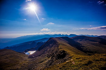 hory, vrchol, summitu, nebe, kameny, túra, rozjímání, horizont, sedm jezer, hřbet, údolí