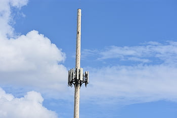 cell Tower, antenna, sky, clouds, tower, cellular, cell Site, transmitter, electromagnetic, signal, transmission