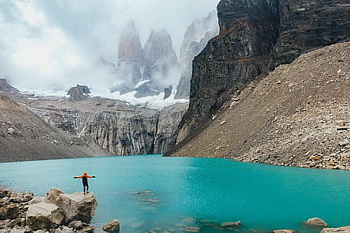 torres del paine, ทะเลสาป, ภูเขา, นักท่องเที่ยว, การท่องเที่ยว, ธรรมชาติ, ทัศนียภาพ, น้ำ, เทือกเขา, ที่สวยงาม, เกาะ