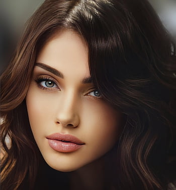 wanita, indah, potret, lukisan, seni, karya seni, keindahan, model, pesona