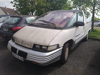Pontiac, Trans, Sport, 1991, US-Spec, V6, 3.1, 122 hp, Nevers, minivan, car