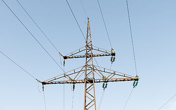 elektřina, Napájení, energie, nebe, kabel, věž, elektrický, řádek, Napětí, vysoký, stožár