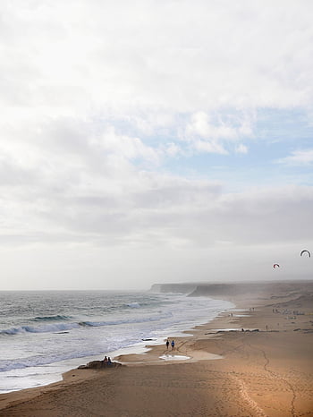 beach, ocean, sea, shore, nature, seashore, sand, coast, horizon, scenic, landscape