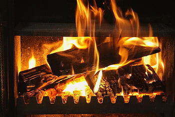 fireplace, fire, flame, heat, shine The Light, burn, hot, barbecue Fireplace, glow, orange, mood