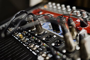 amplifier, cables, mic, sound Card, plug, recording Studio, equipment, technology, wire, connection, microphone