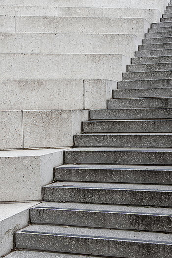 beton lépcső, szürke és fehér, melbourne, városi építészet, építészeti tervezés, lépések, kültéri lépcső, modern design, városkép, városi környezet, konkrét lépések