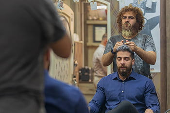 barber, barber Shop, men, haircut, stylist, hairstylist, iranian, persian, people, lifestyle, job