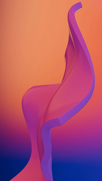 Abstrakt 3D vykreslování, zářivá stuhovitá struktura, Barevné gradientové pozadí, Dynamické abstraktní umění, moderní 3D design, kreativní 3D ilustrace, Současné abstraktní umění, 3D grafický design, abstraktní sochařství, digitální umění, 3D modelování