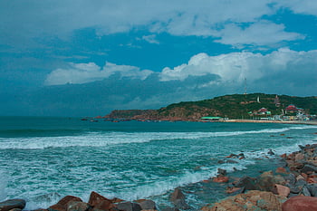 pláž, moře, Vietnam, ostrov, Příroda, quy nhon, fotografování, aqua, quynhon, vlna