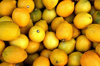 žluté citrus, citrony, vitamín C, zdravá strava, čerstvé citrony, Šťavnaté citrony, Vibrující citrony, Detailní citrony, citrusové plody, zdravé jídlo, Boost vitamínu