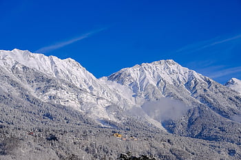 innsbruck, Rakousko, Tyrolsko, hora, zimní, turistika, hory, panoráma, Příroda, sníh, krajina