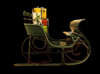 christmas, christmas Gifts, sleds, christmas Time, gift, christmas Decoration, christmas Sleigh, isolated, decoration, give A Gift, nicholas