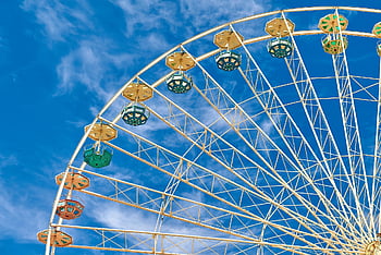 ferris Wheel, fair, amusement Ride, nature, entertainment, fun, trip, amusement Park, festival, childhood, fixed
