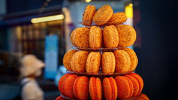 macaroon, dessert, cafe, food, macaron, french, snack, sweetness, delicious