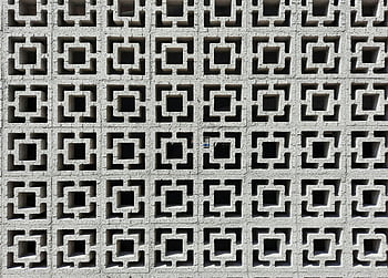 cementový vzor, konstrukce, geometrický vzor, cementové bloky, složitý design, textura, detail, architektonický design, dekorativní beton, stavební materiál, strukturální design