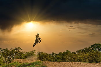 motocross, dirtbike, jump, whip, ramp, arrow Raceway, outdoors, sport, spanish Lookout, air