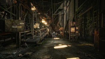 pforphoto, factory, steel Mill, left Place, abandoned Factory, industry, grim, factory Building, industrial Plants, abandoned, lost Places