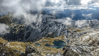 mountain, peak, blue Sky, summit, nature, landscape, sky, blue, rila, bulgaria, stones
