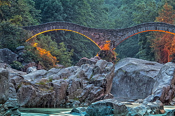 verzasca dalen, valle verzasca, Schweiz, natur, landskab