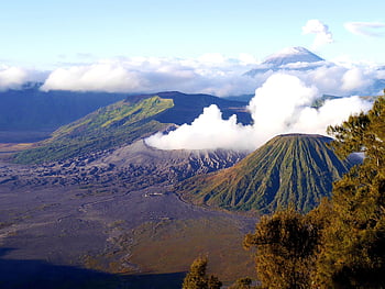 Indonesia, Giava, bromo, vulcano, cratere, mattina