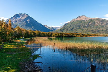mountains, lake, trees, water, nature, reflection, sky, river, travel, forest, scenic