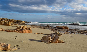 spiaggia, riva del mare, natura, costa, mare, sabbia, cielo, nuvole, orizzonte, scenario, paesaggio